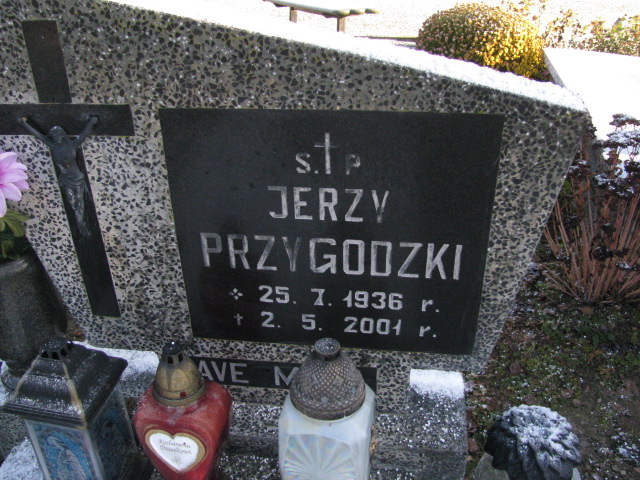 Jerzy Przygodzki 1936 Gronowo Elbląskie - Grobonet - Wyszukiwarka osób pochowanych