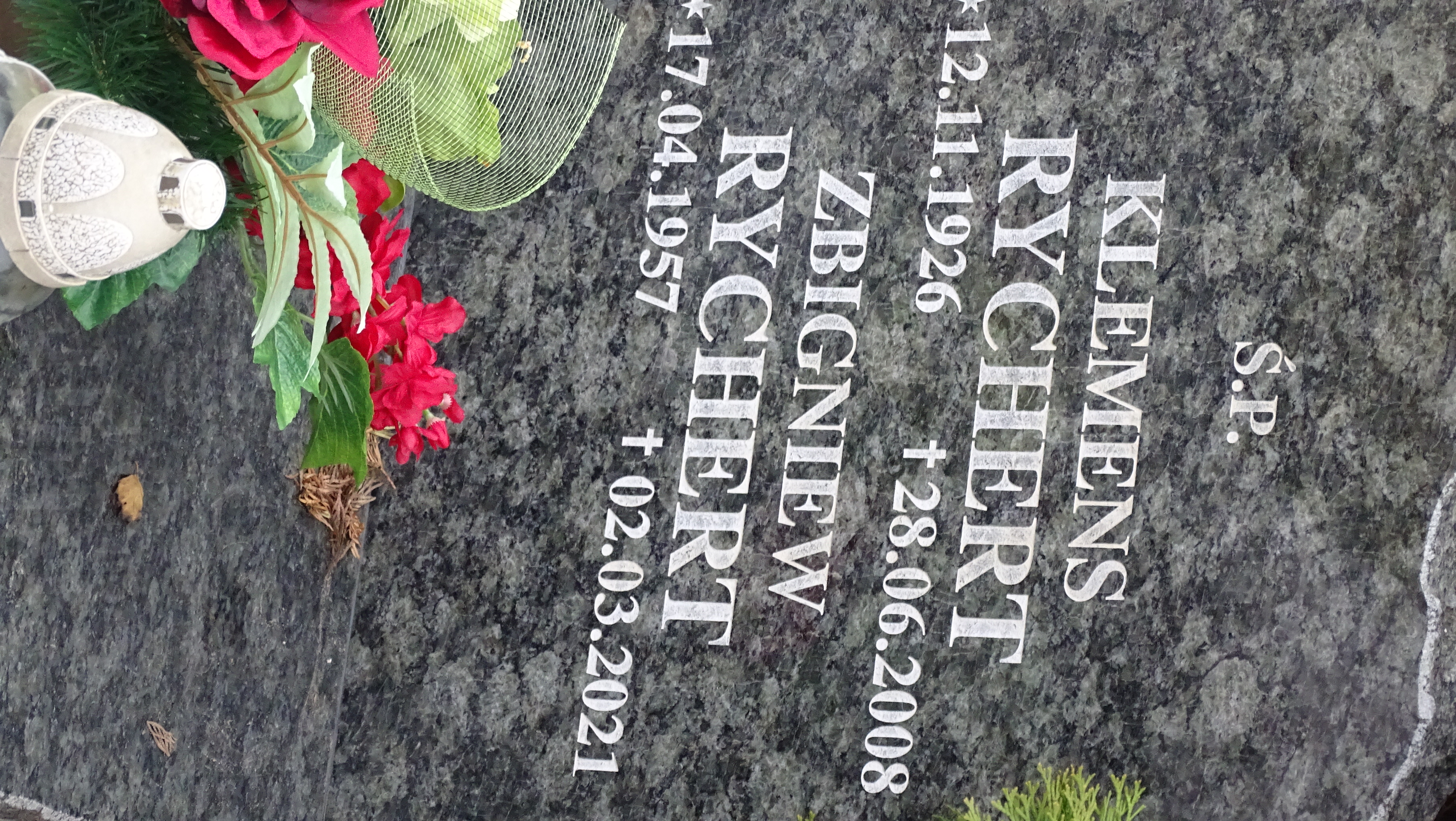 Zbigniew Rychert 1957 Gronowo Elbląskie - Grobonet - Wyszukiwarka osób pochowanych