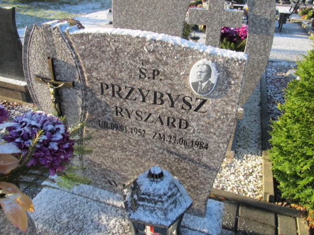 Ryszard Przybysz 1952 Gronowo Elbląskie - Grobonet - Wyszukiwarka osób pochowanych